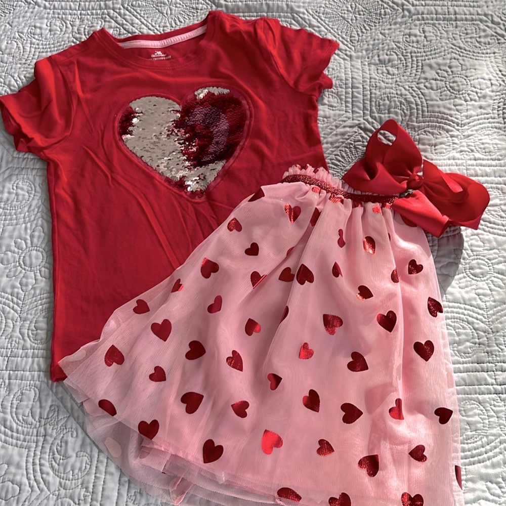 (EUC/NWT) Valentines Bundle (Sz M 7/8)